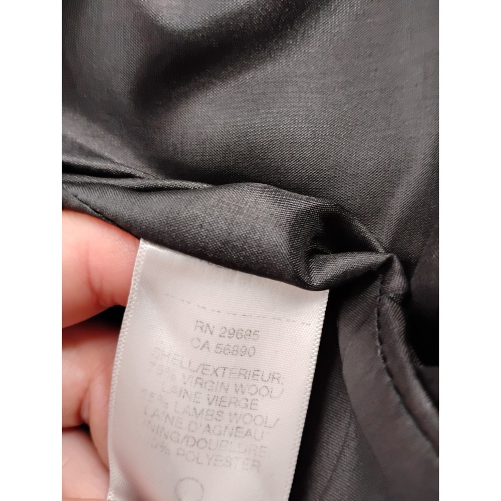 Pendleton Petite 100% Lambswool Blazer Jacket Gray Black Tweed Size 12 - Picture 4 of 9